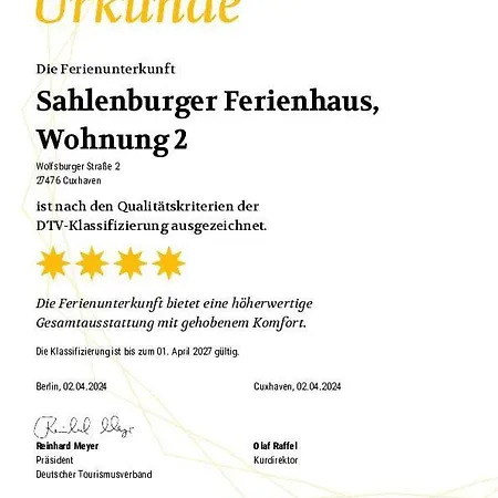 Sahlenburger2 Lägenhet *